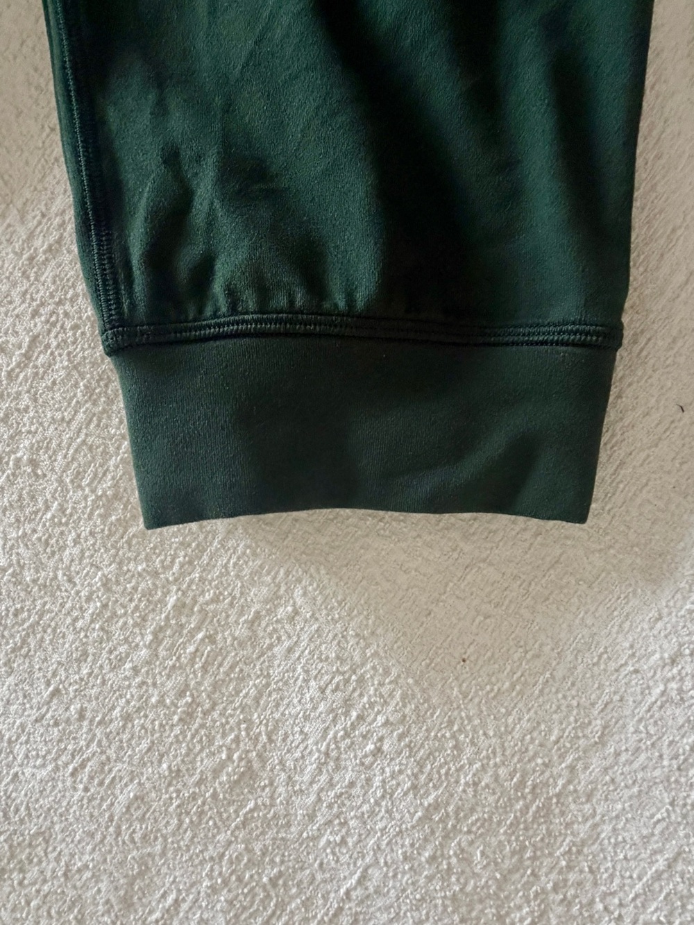 soft jersey jogger in legacy green. (regular length) - Picture 3 of 7